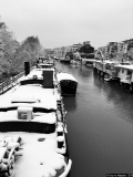 Sous la neige les bateaux 5 - Photos Divers