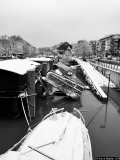 Sous la neige les bateaux 3 - Photos Divers