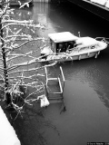 Sous la neige les bateaux 2 - Photos Divers