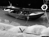 Sous la neige les bateaux 1 - Photos Divers