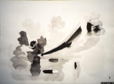 Naissance des tempêtes III - Encres