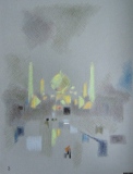 Taj Mahal I - Pastels
