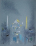 Taj Mahal II - Pastels
